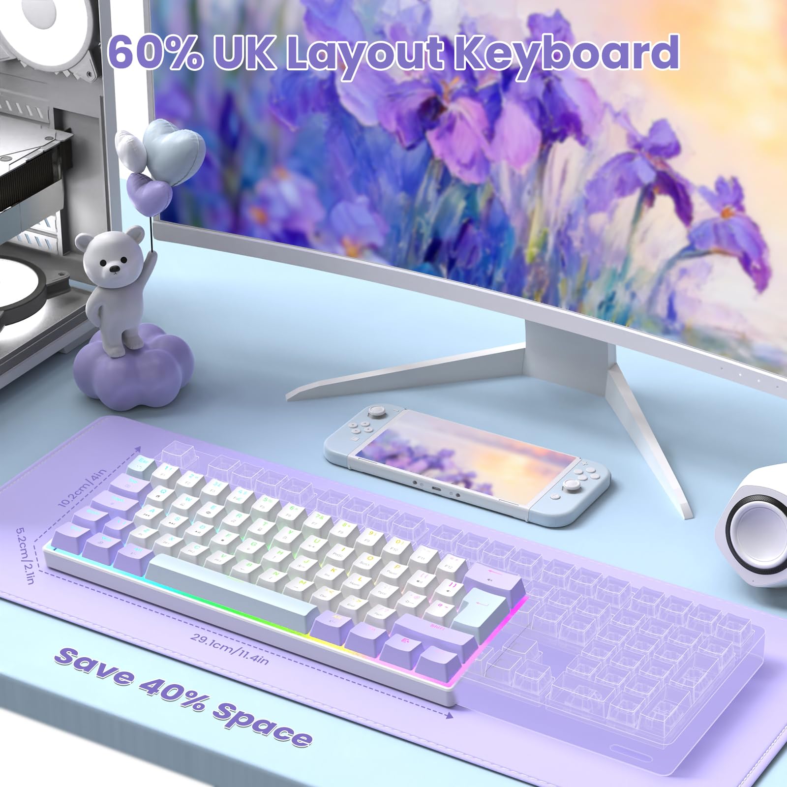 Amazon | LexonElec Magic-Refiner 60% UKレイアウト メカニカル